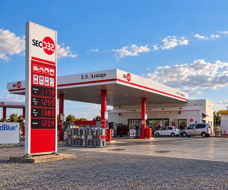 Estación de servicio de Azuaga